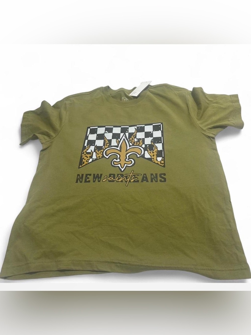 New Orleans Saints green tee  #saints #gridiron Size M